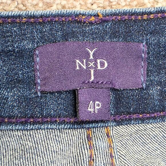 Shaping Lift Tuck Technology Flattering Petite NYDJ Sheri Slim Jeans sz 4p - Picture 15 of 16